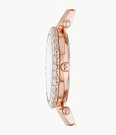 Michael Kors Women’s Quartz Stainless Steel Rose Gold Dial 35mm Watch MK4514